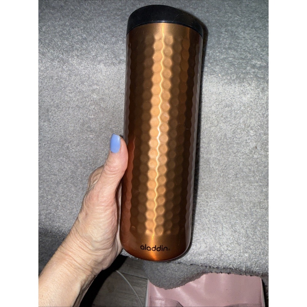 Aladdin Copper Stainless Steel Insulated Double Wall Tumbler BPA Free 16 oz